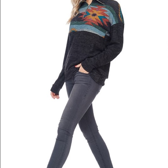 SOLD❗️Aztec HalfZip - Picture 5 of 5
